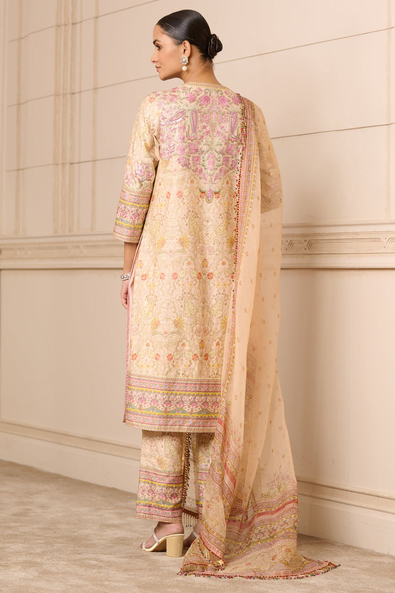 Kurta, Trousers, and Dupatta