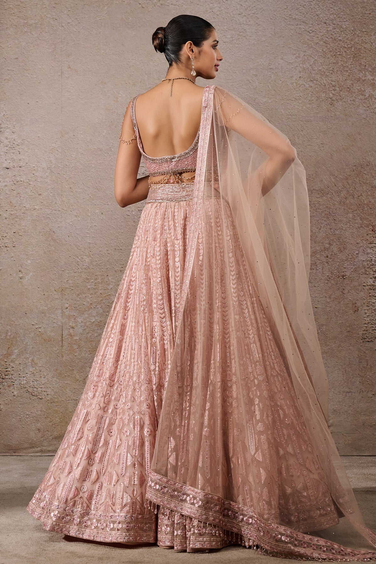 Sequin Embroidered Lehenga