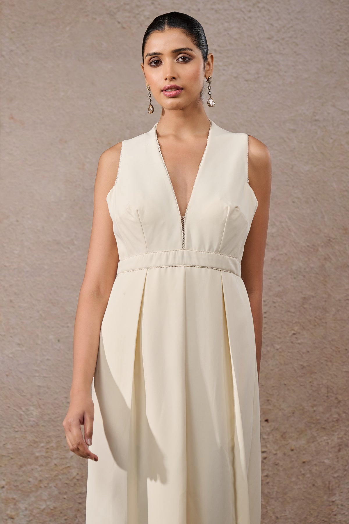 Hand Embroidered Floral Cape