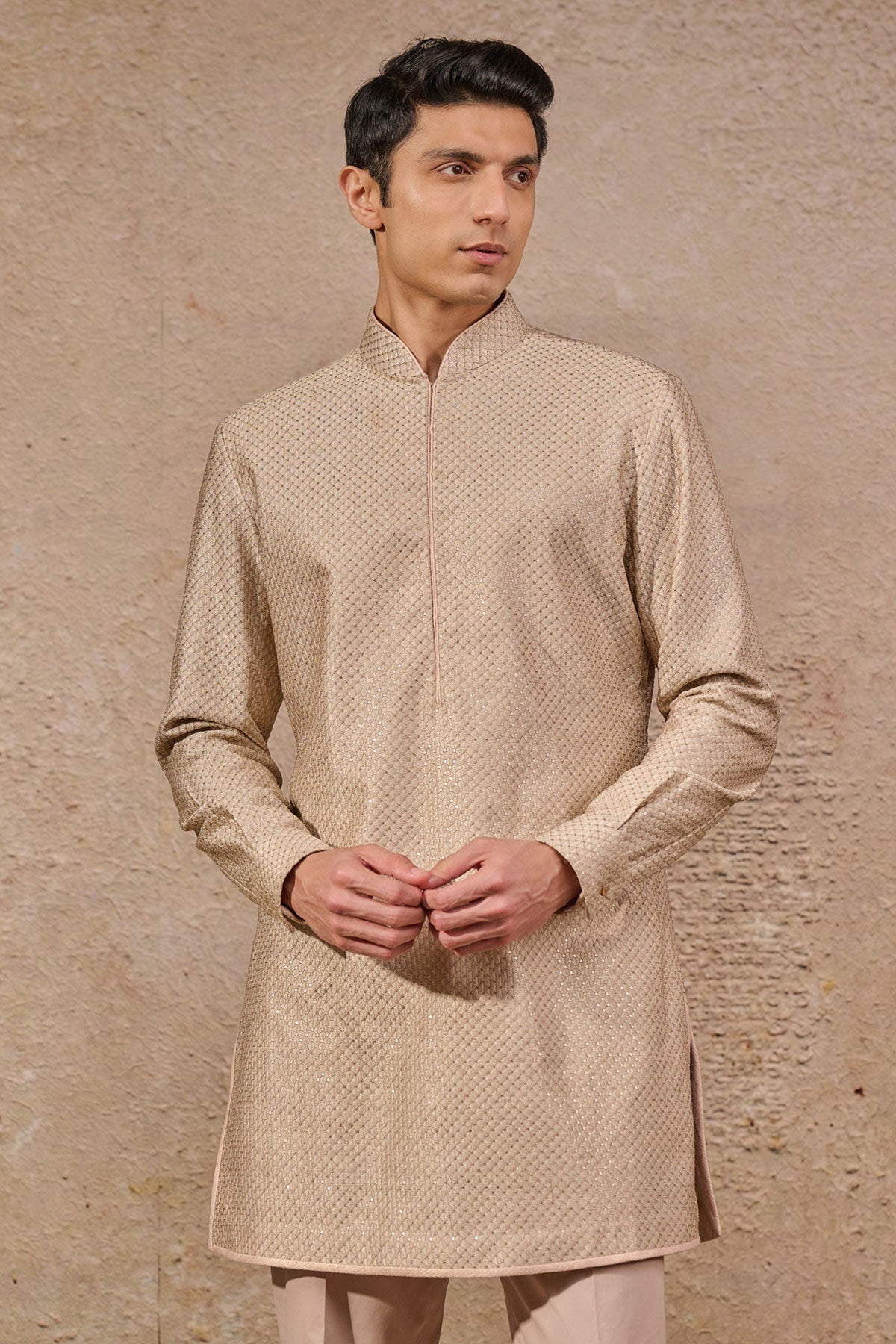 Classic Textured Kurta