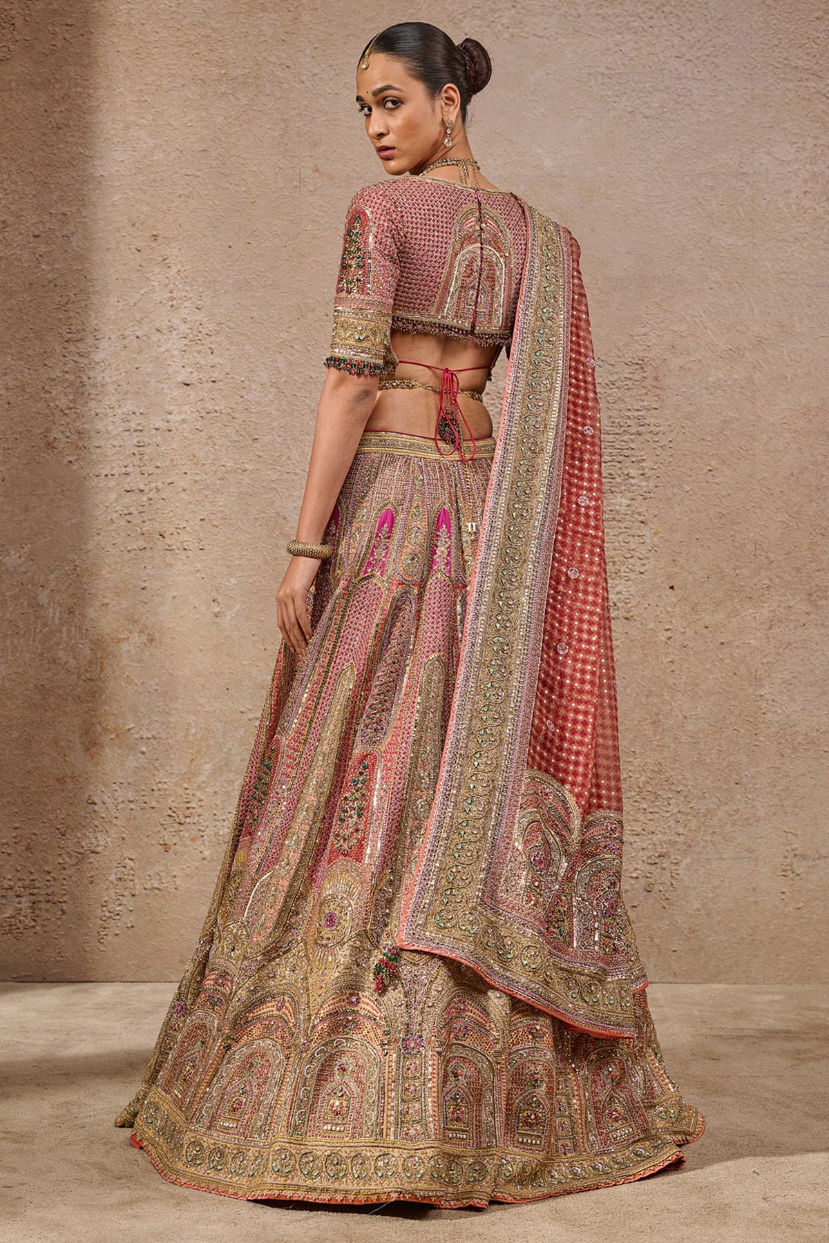 Navratna Bridal Lehenga