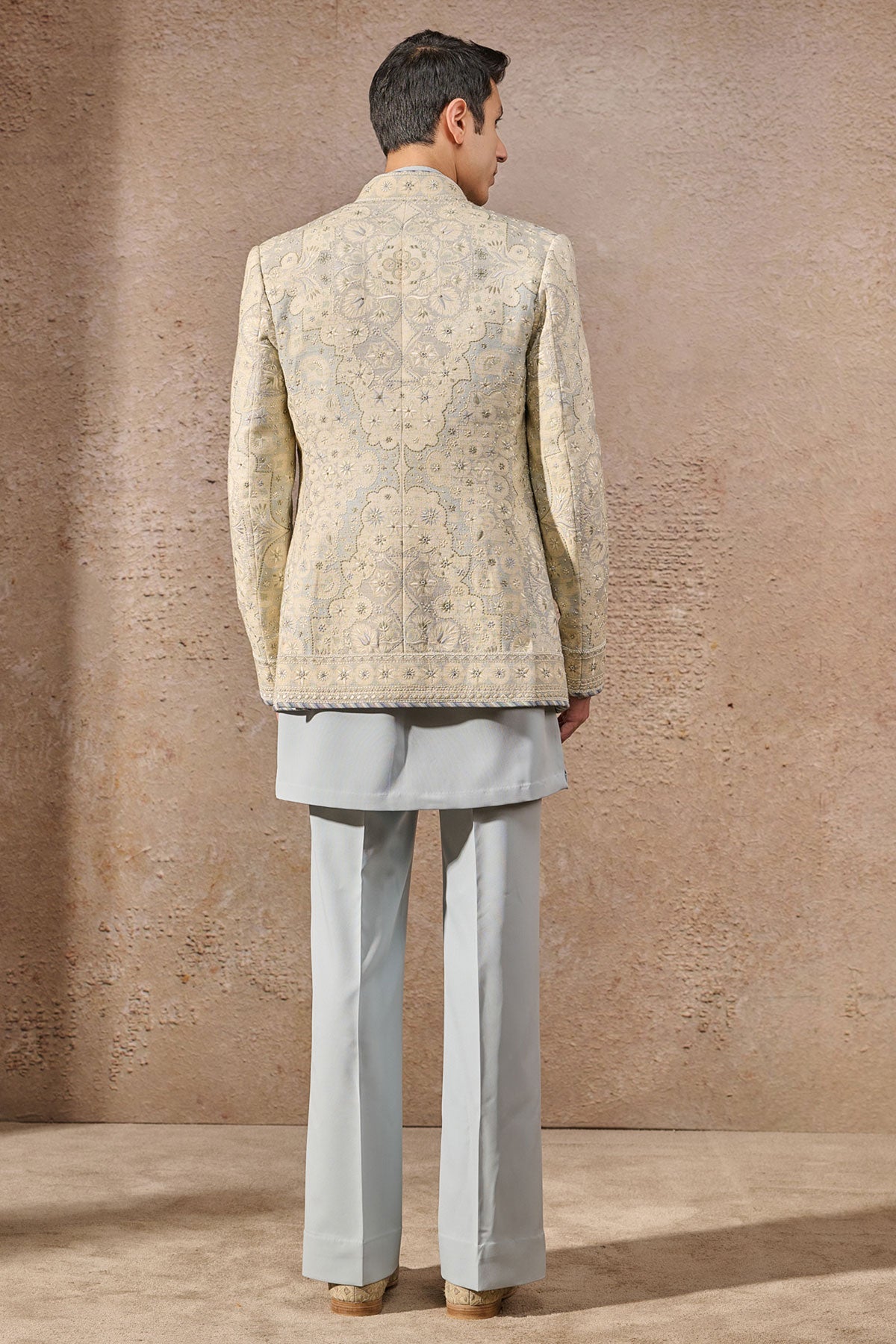 Classic Printed Bandhgala