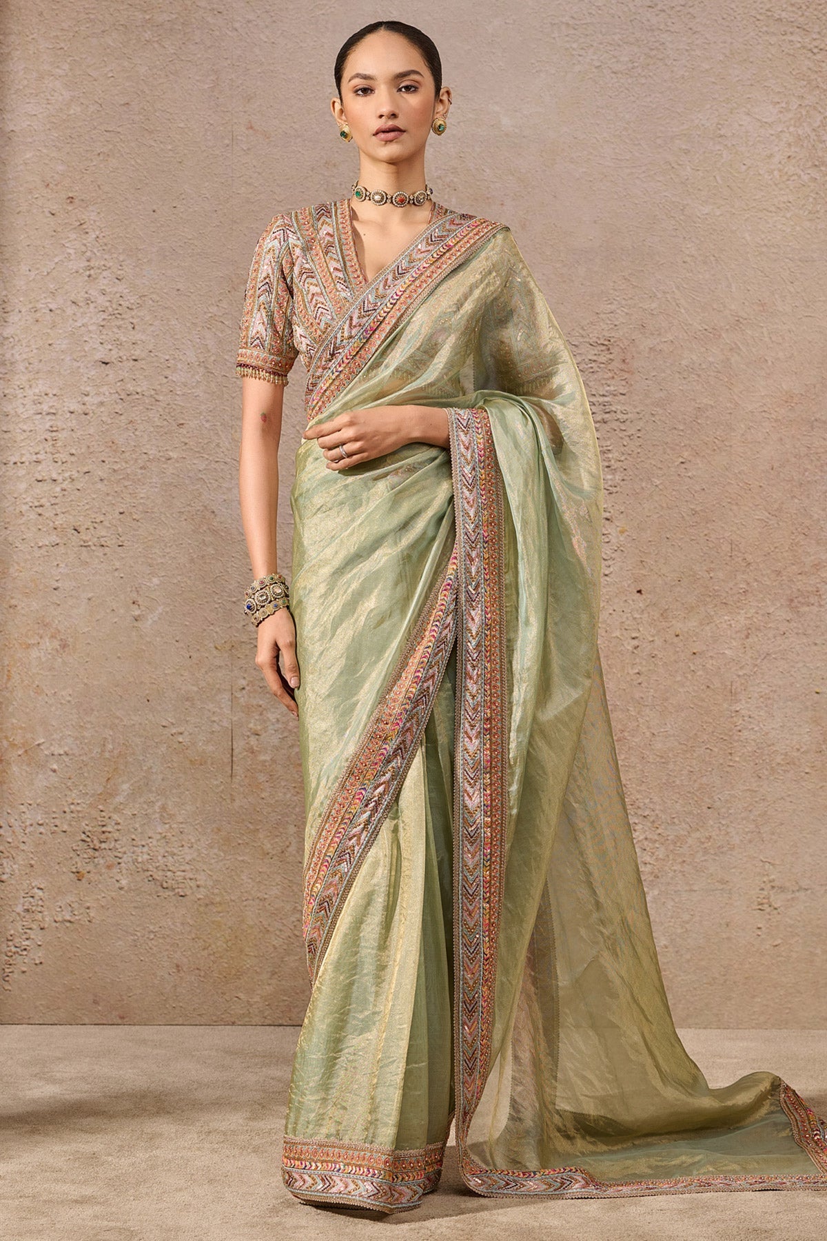 Classic Silk Tissue Saree