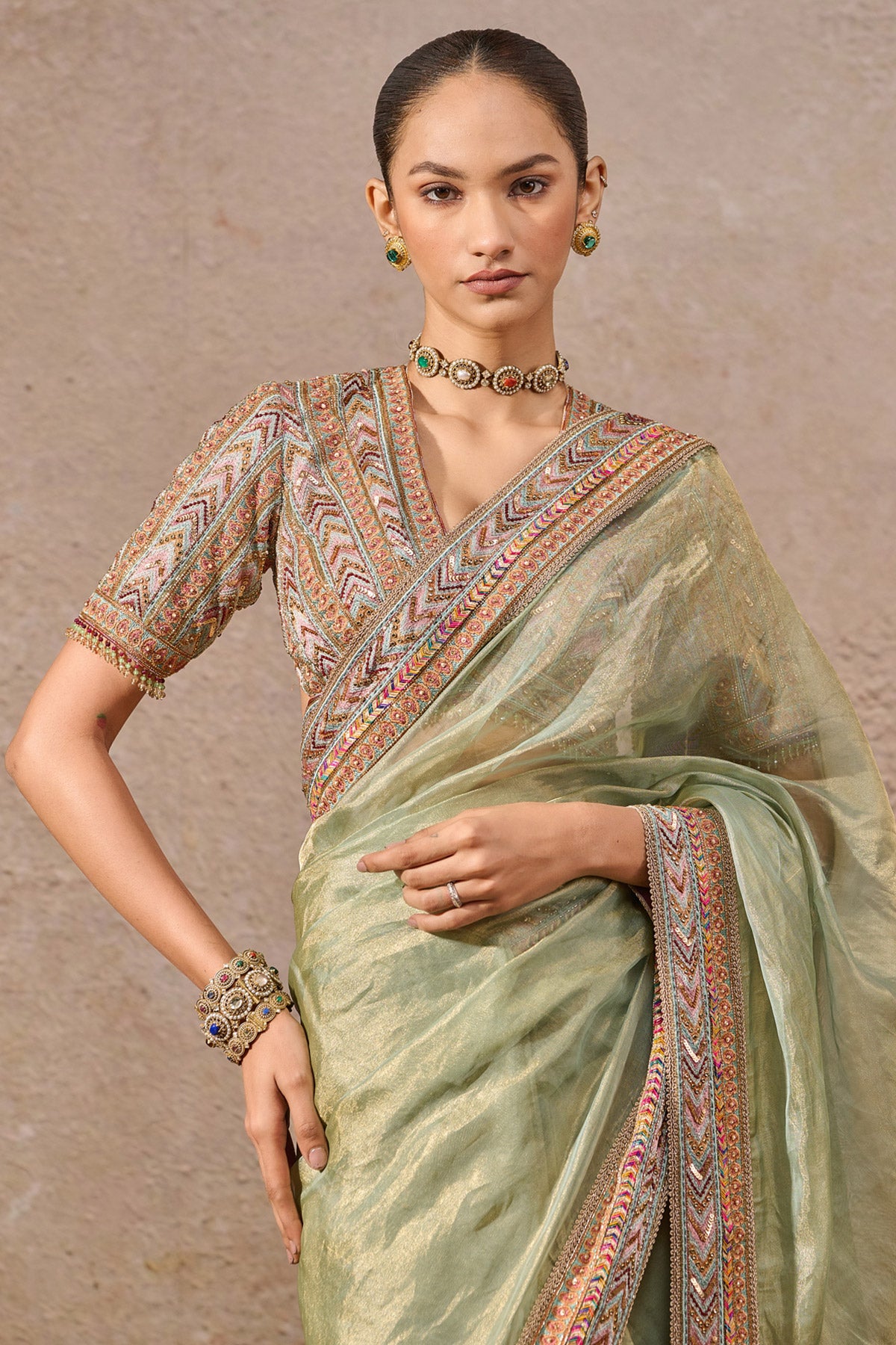 Classic Silk Tissue Saree