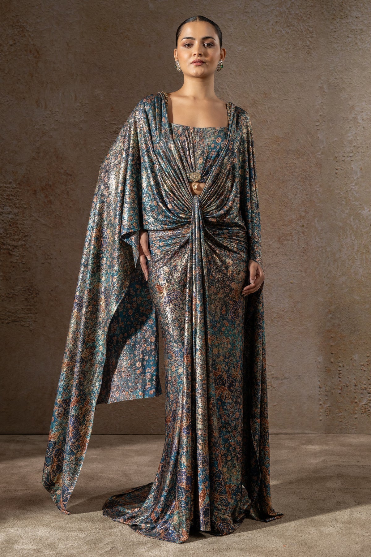 Floral Motif Concept Saree