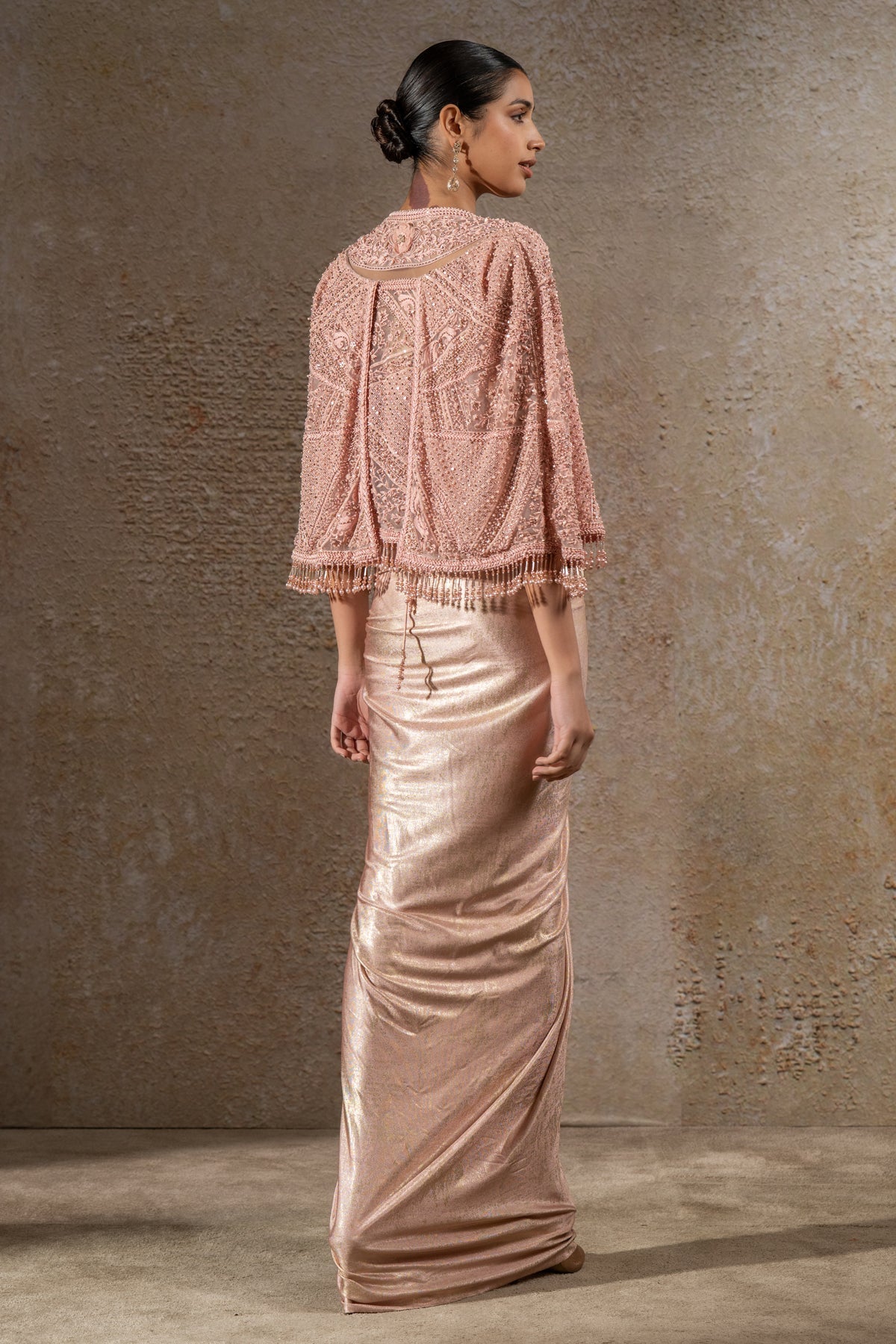 Draped Skirt & Corset Cape