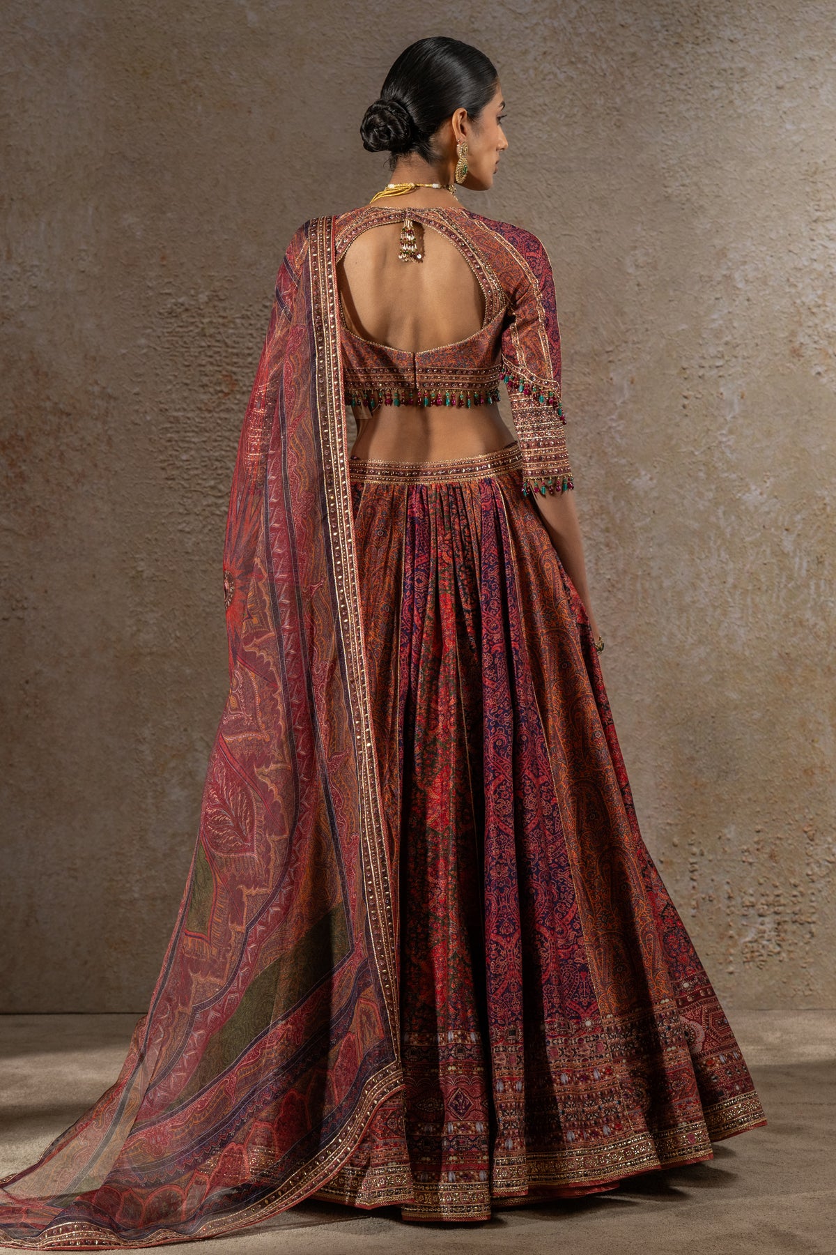 Printed Lehenga Set