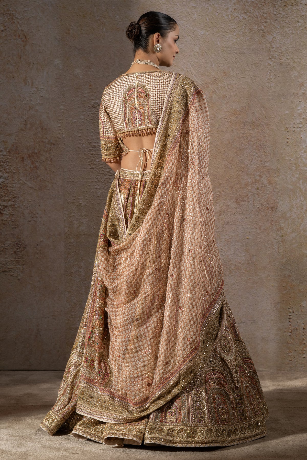 Navratna Bridal Lehenga