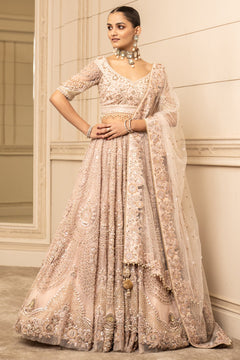 Embroidered Lehenga, Blouse, And Dupatta