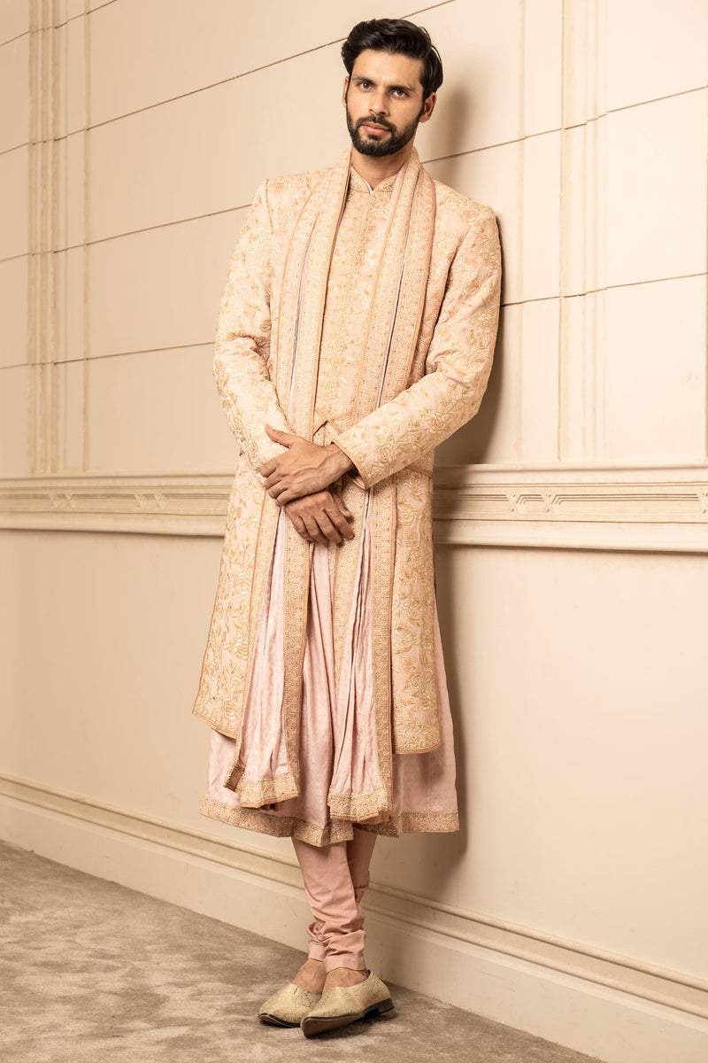 Gara Embroidered Sherwani