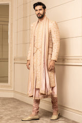 Gara Embroidered Sherwani