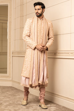 Gara Embroidered Sherwani