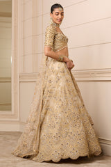 Lehenga, Blouse, and Dupatta