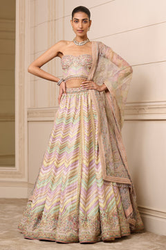 Lehenga, Blouse, and Dupatta