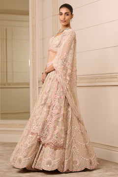 Lehenga, Blouse, and Dupatta