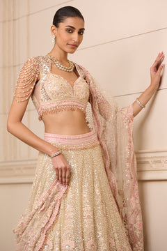 Lehenga, Blouse, and Dupatta