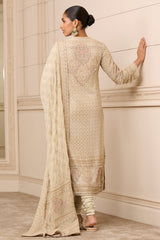 Kurta, Churidar, and Dupatta