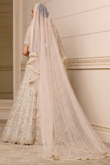 Lehenga, Blouse, Dupatta, and Veil