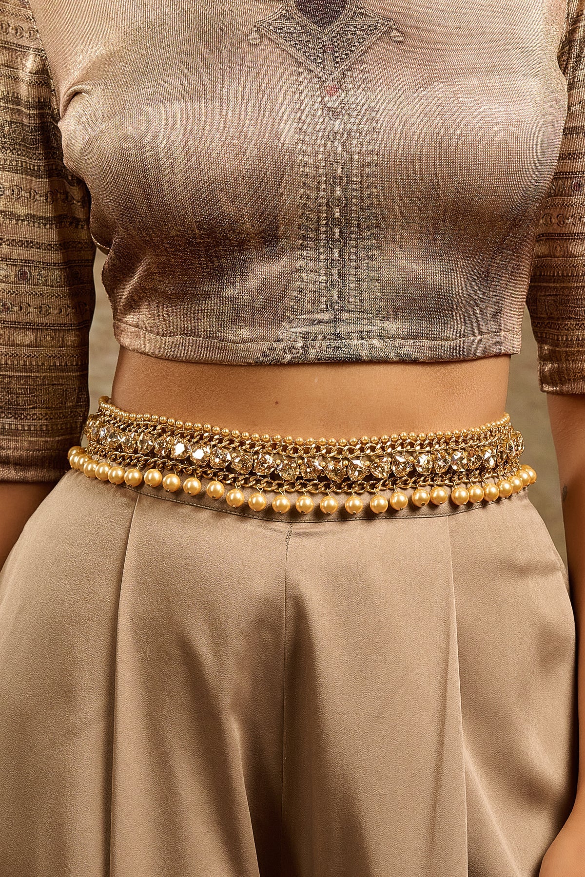 Jewelled Chain Belt