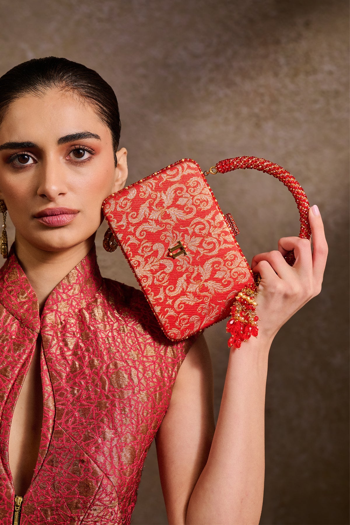 Brocade Clutch