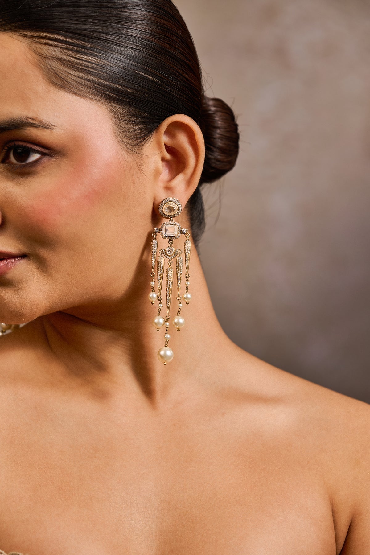 Long earrings