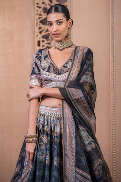 Lehenga, Blouse, And Dupatta