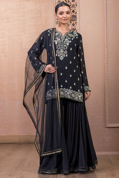 Kurti, Sharara, And Dupatta