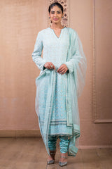 Kurta, Trouser, and Dupatta