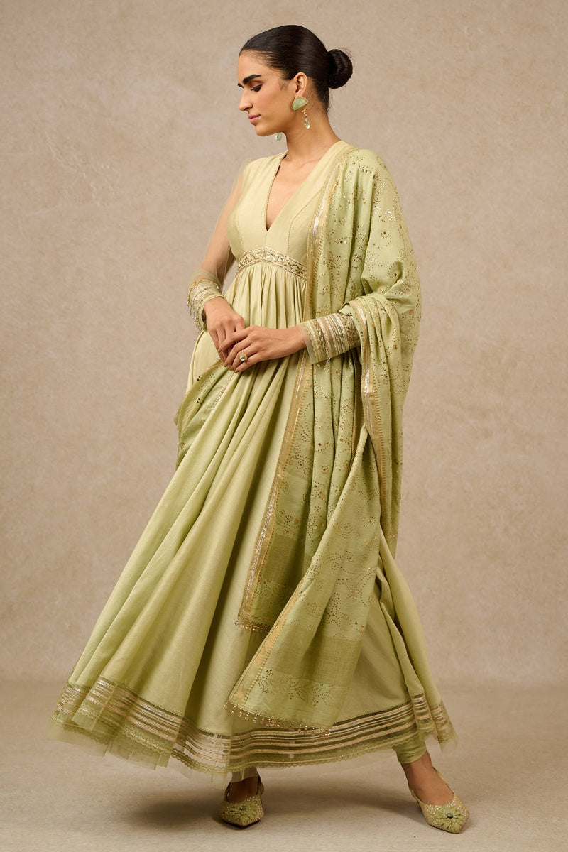 Anarkali-Churidar-Dupatta