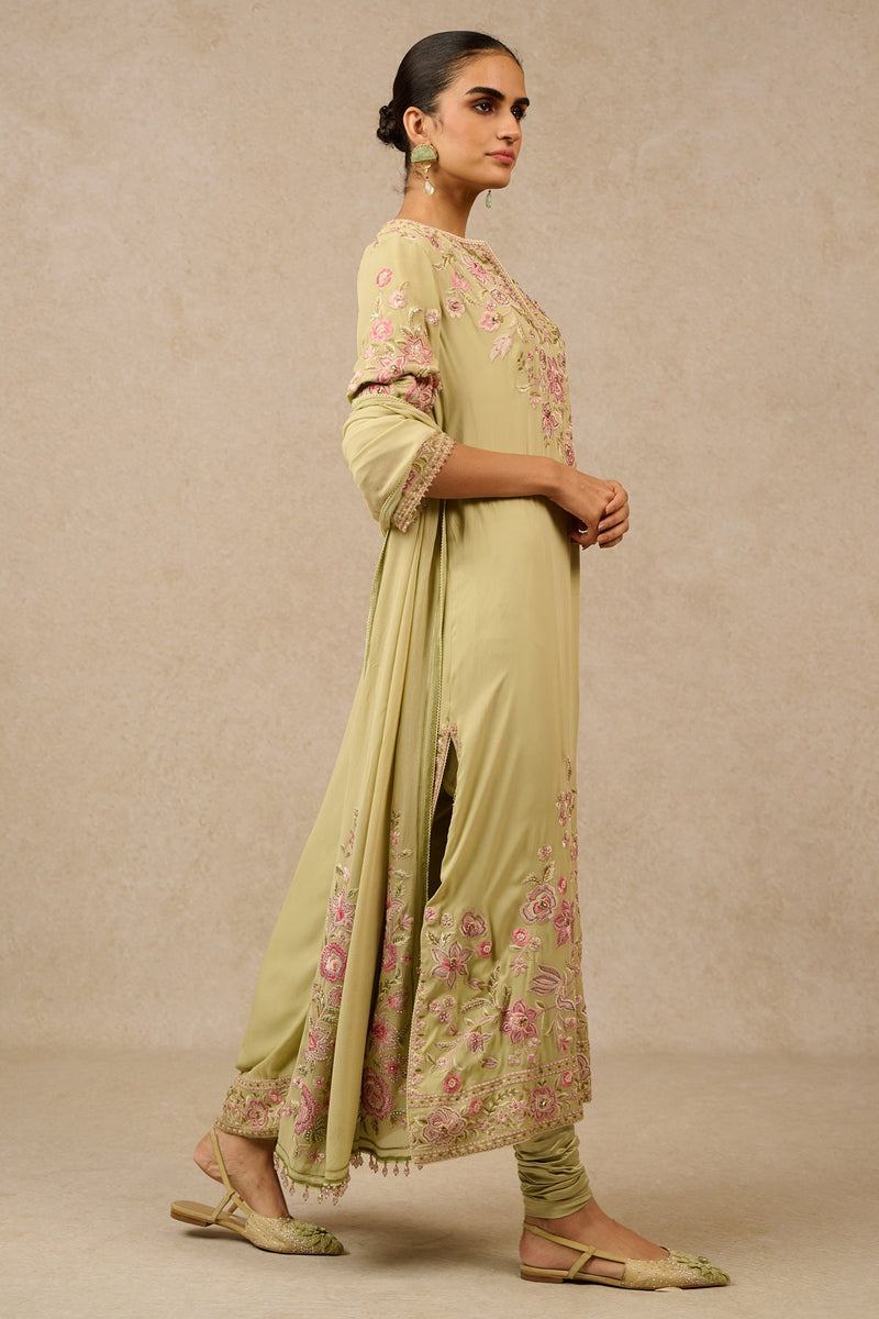 Kurta-Churidar-Dupatta