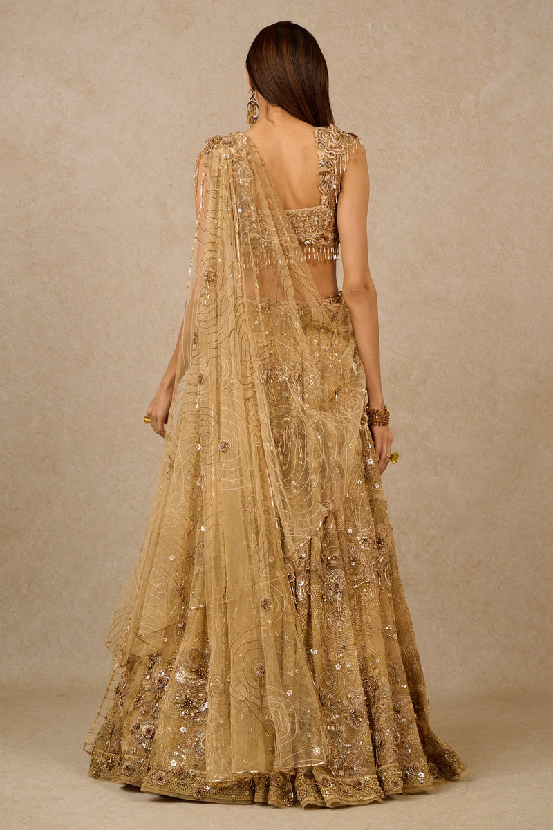 BLOUSE-DRAPE-LEHENGA