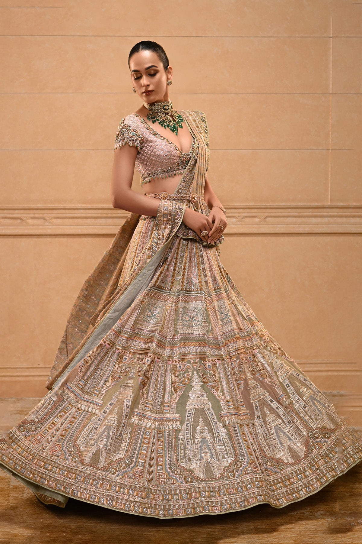 Shikhar Motif Lehenga