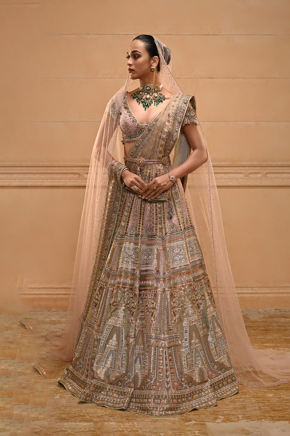 Shikhar Motif Lehenga