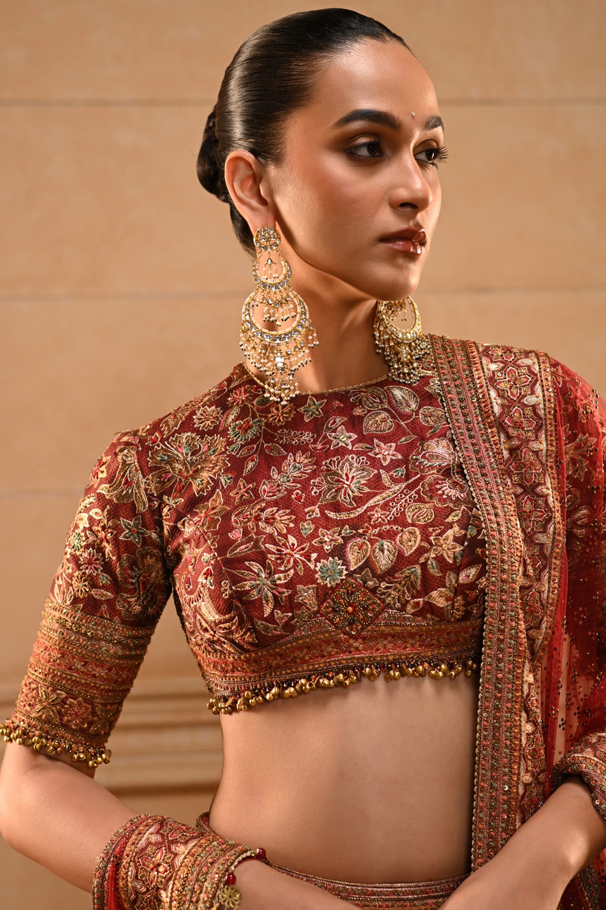 Zubeda Embroidered Lehenga