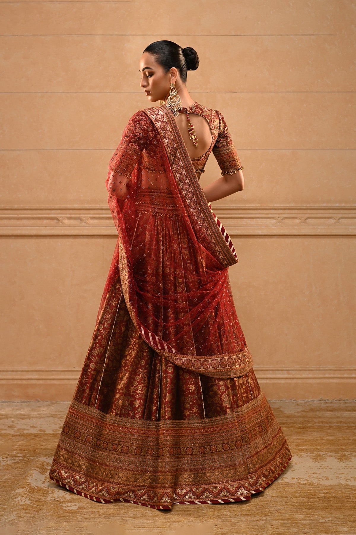 Zubeda Embroidered Lehenga