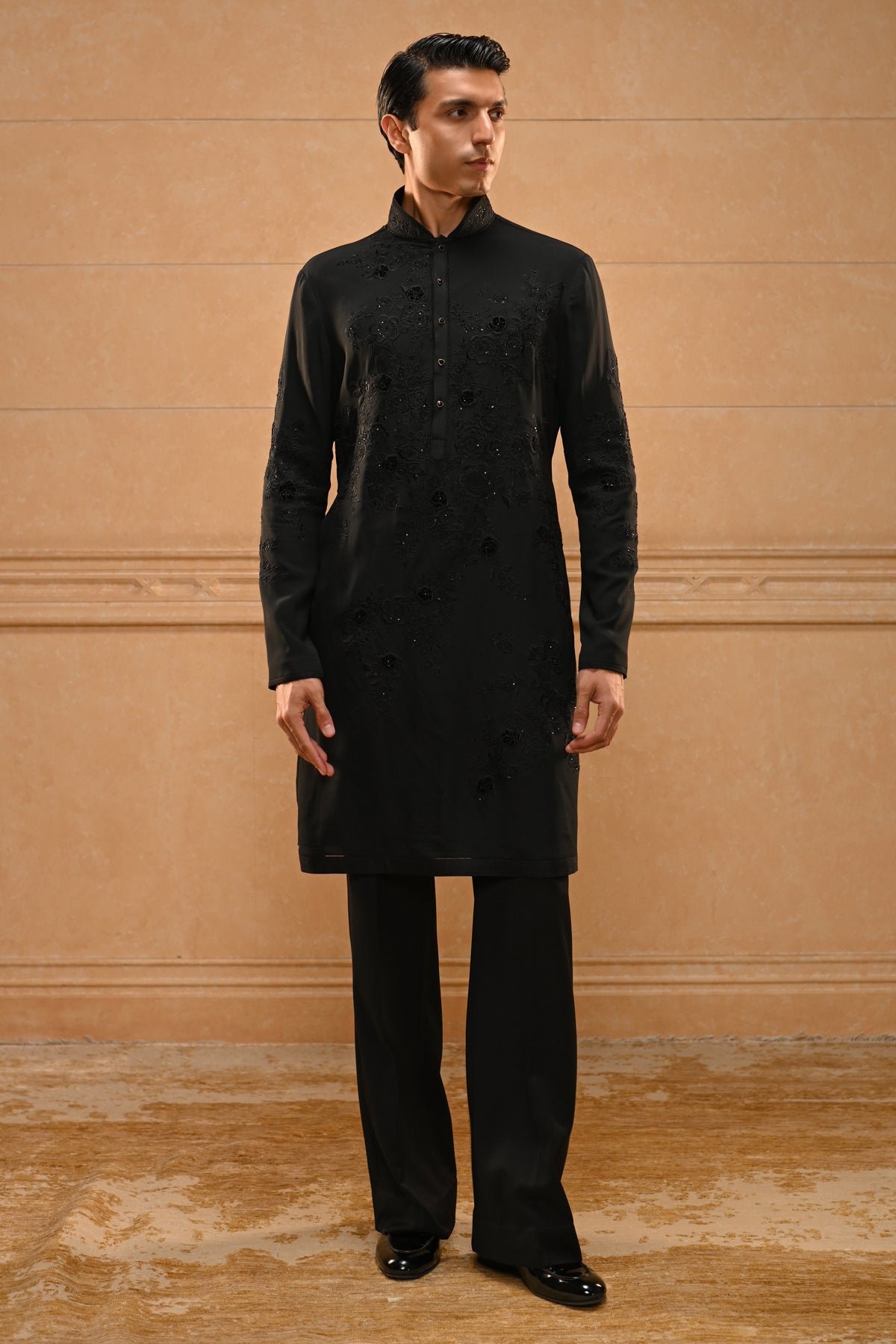 Classic Floral Kurta Set