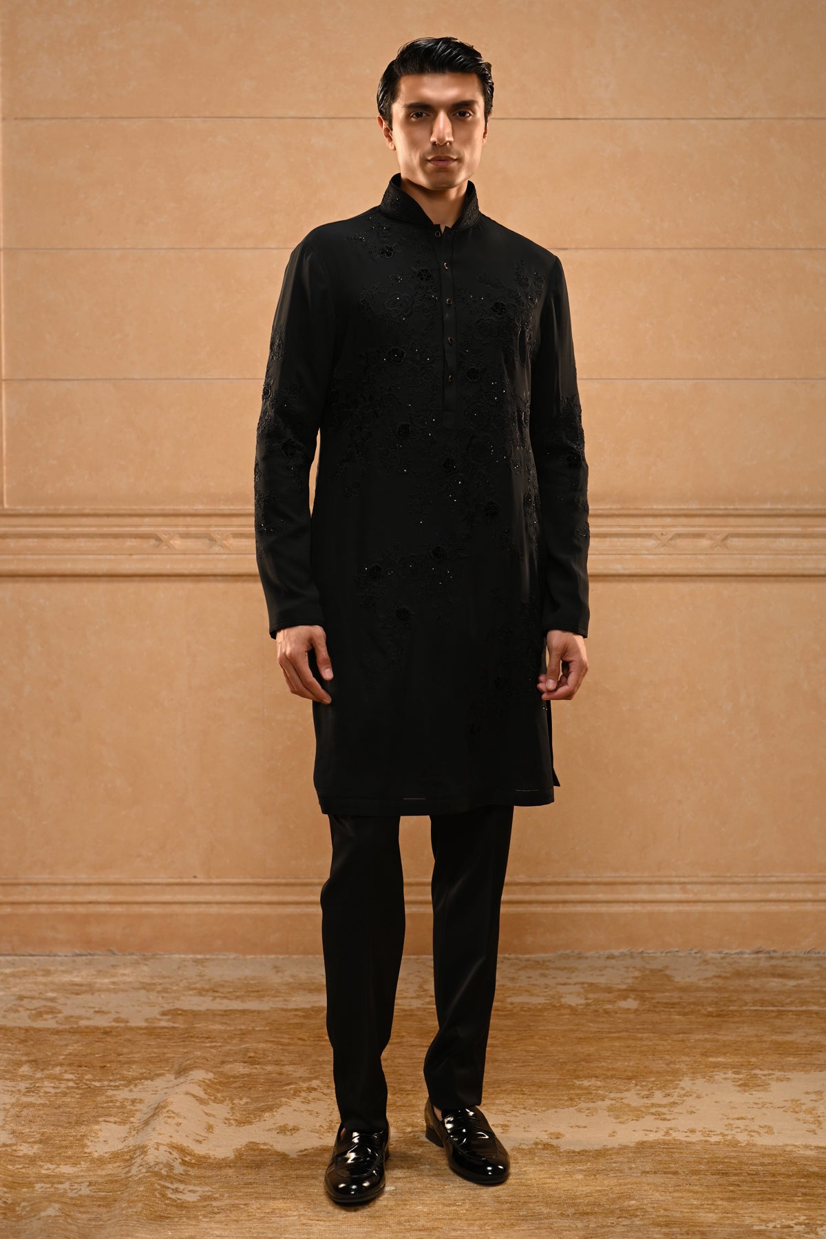 Classic Floral Kurta Set