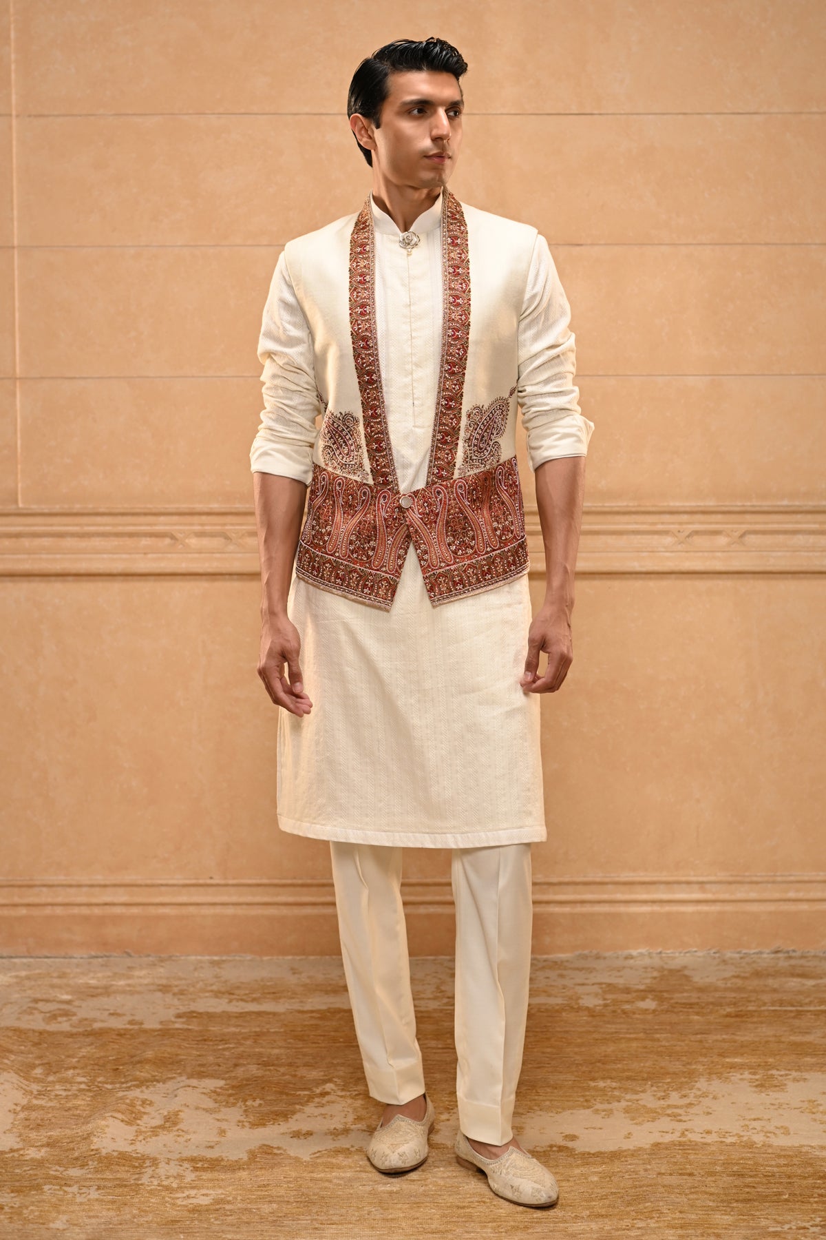 Kashida Waistcoat Set