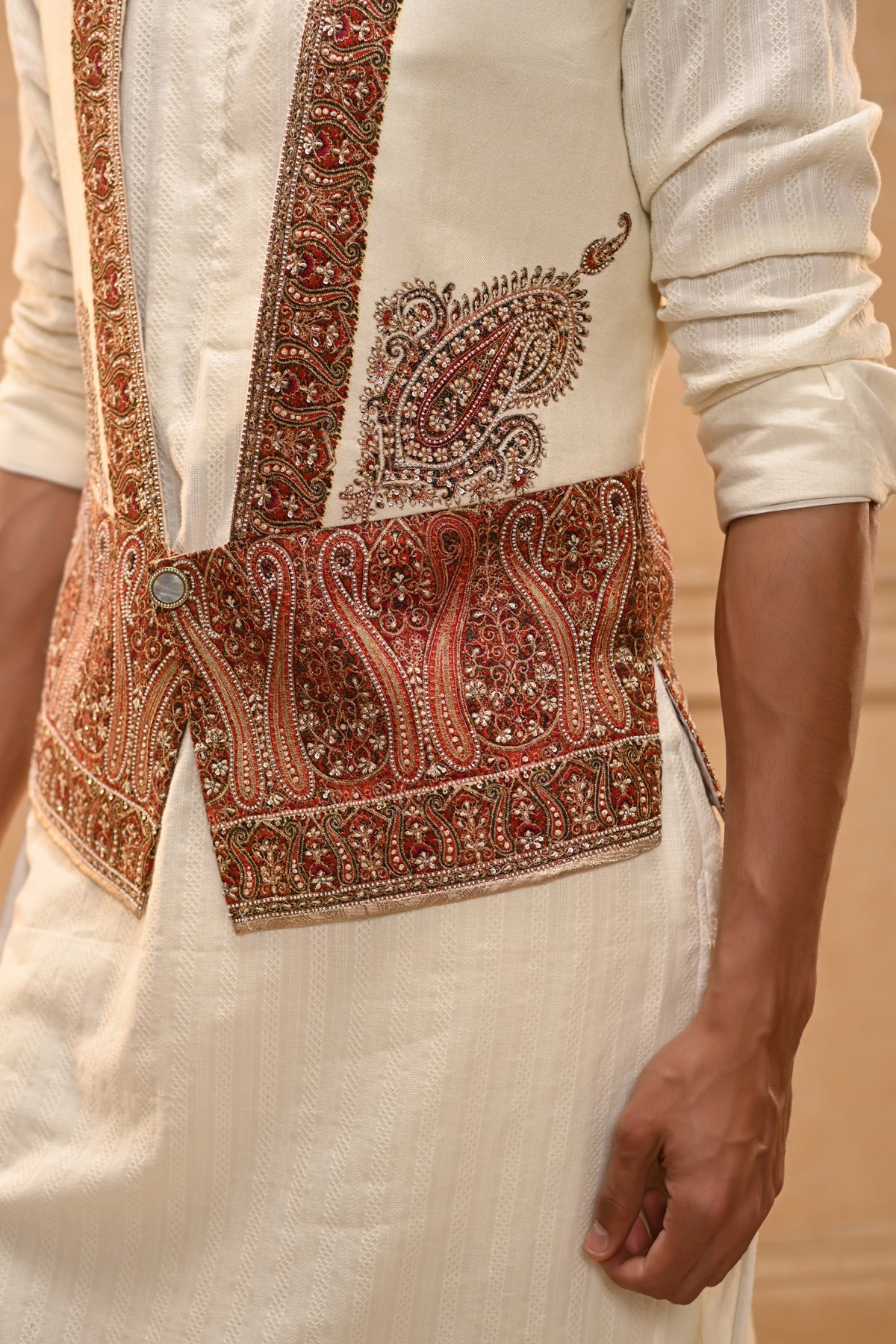 Kashida Waistcoat Set