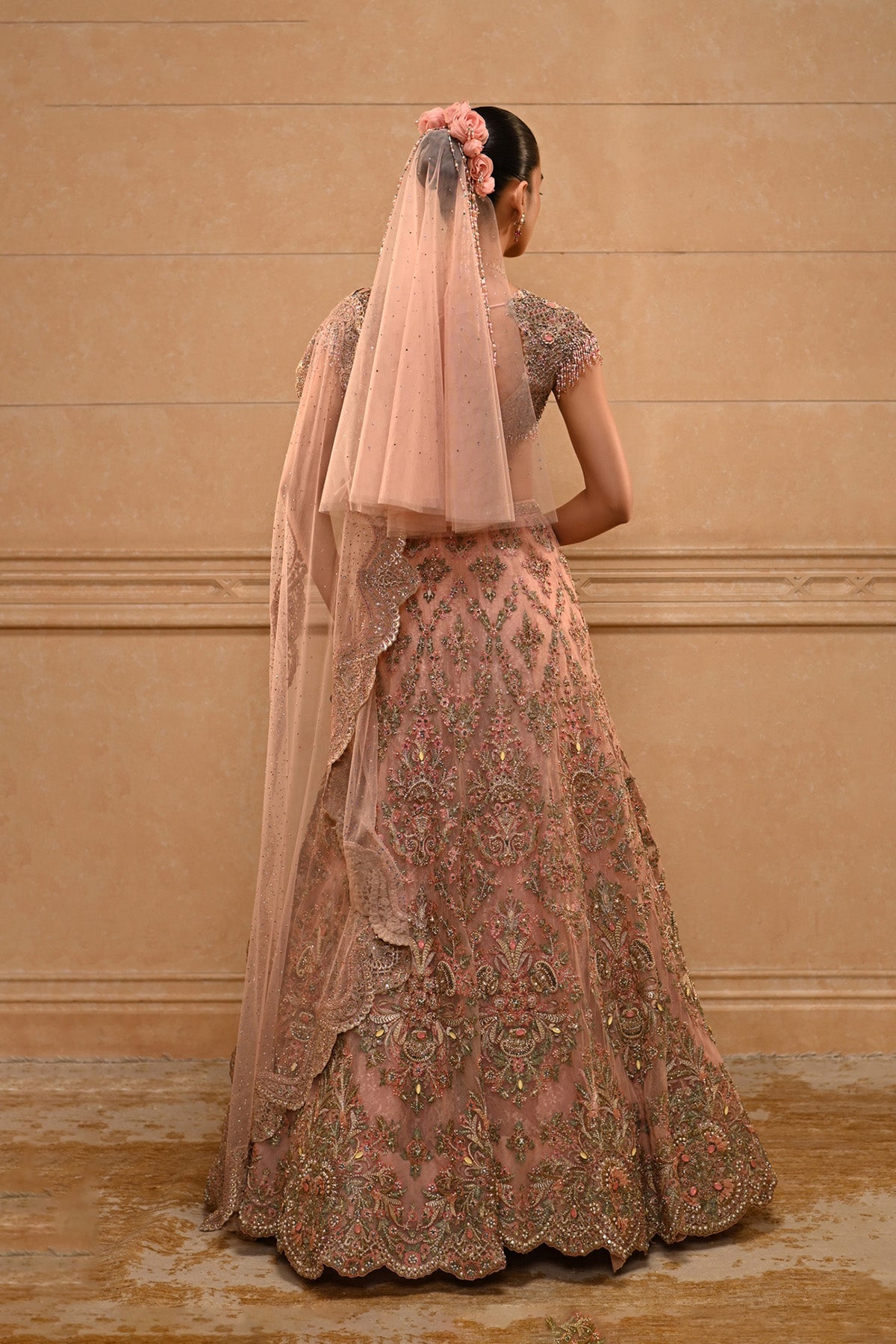 Gilded Trellis Embroidered Lehenga