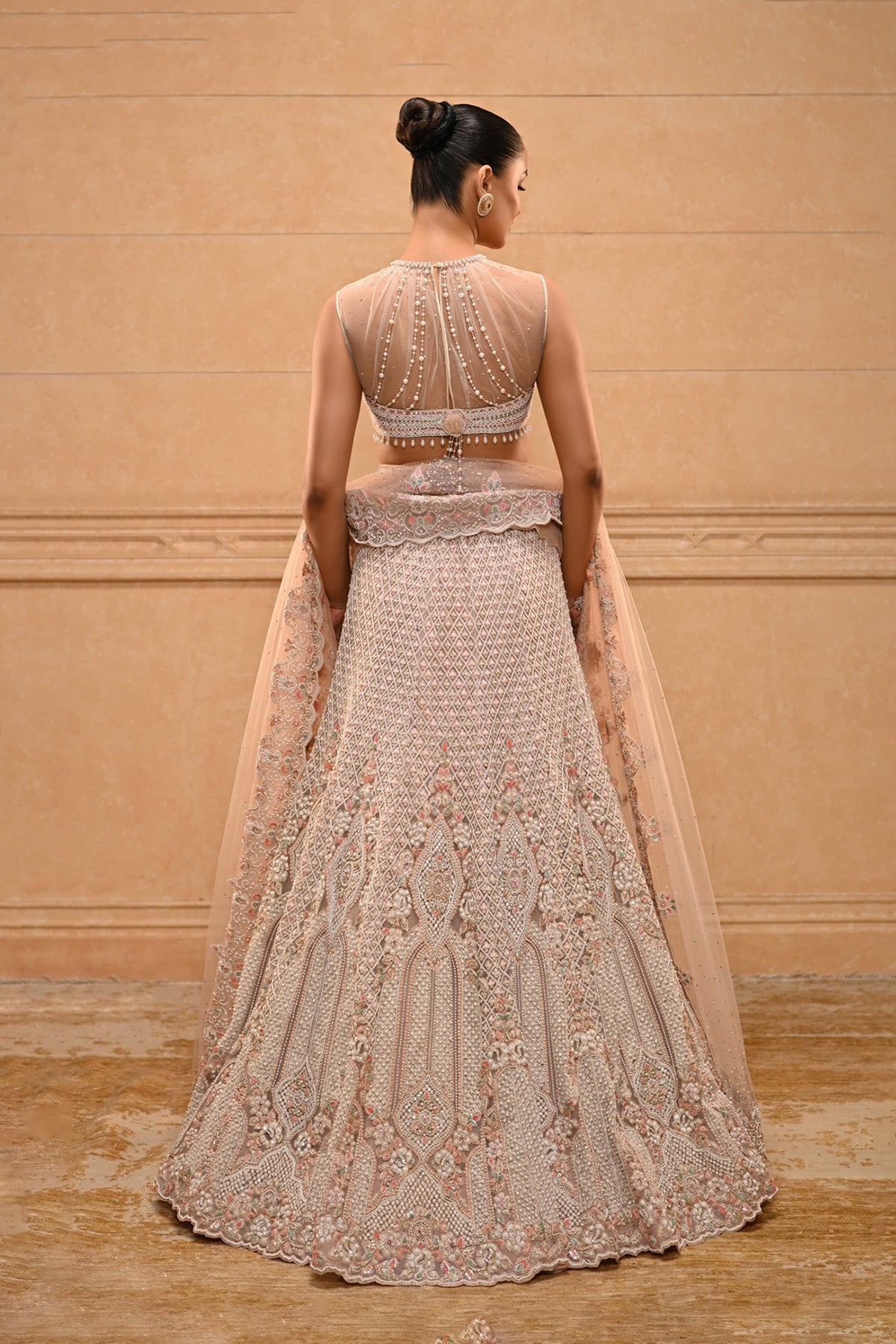 Pearl Basra Embroidered Lehenga