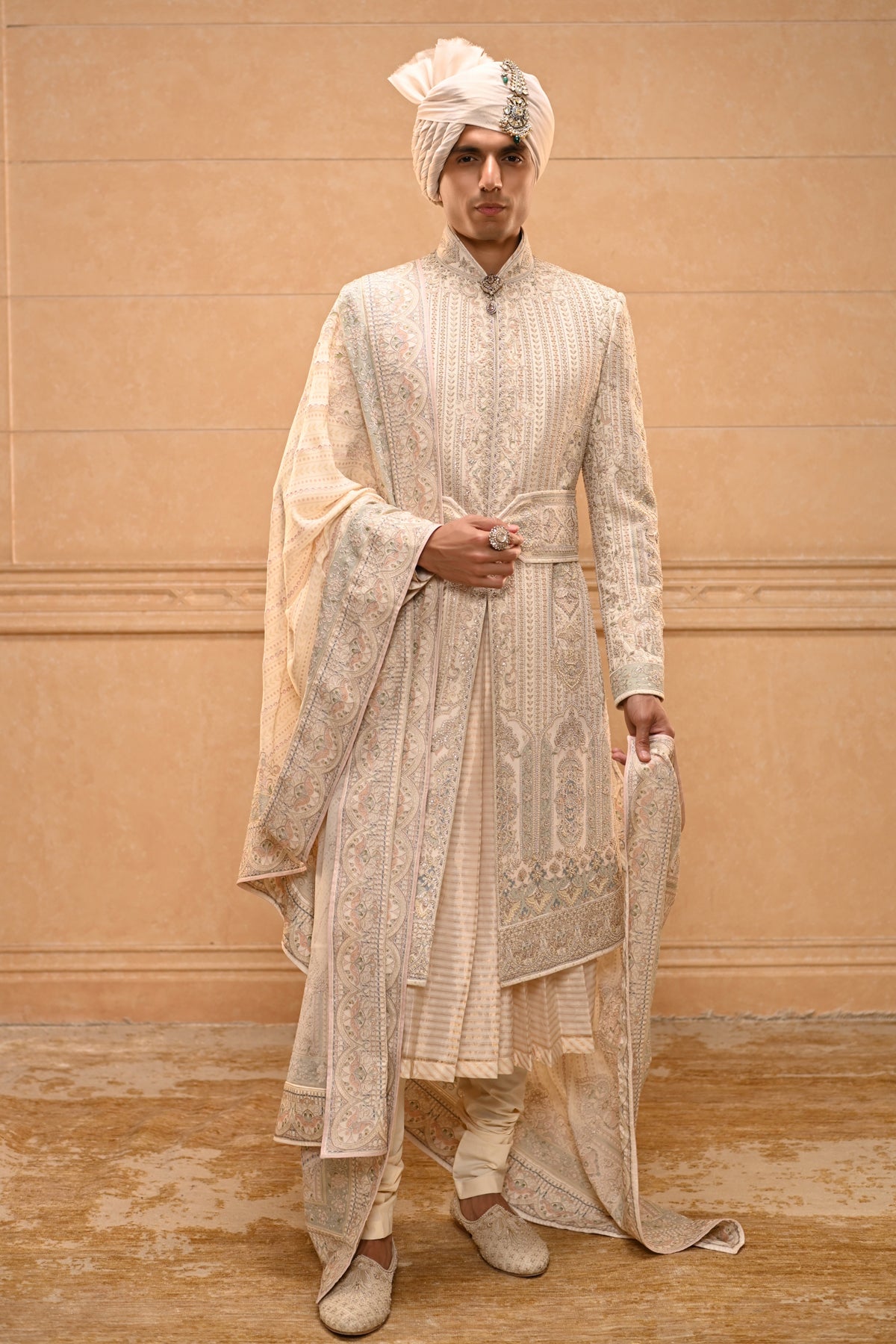 Kashida Sherwani Set