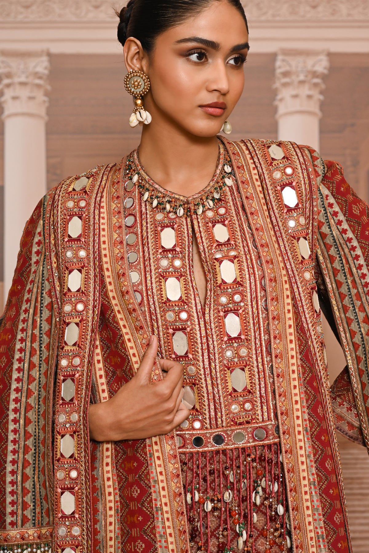 Ever Bloom Rabari Jacket Set