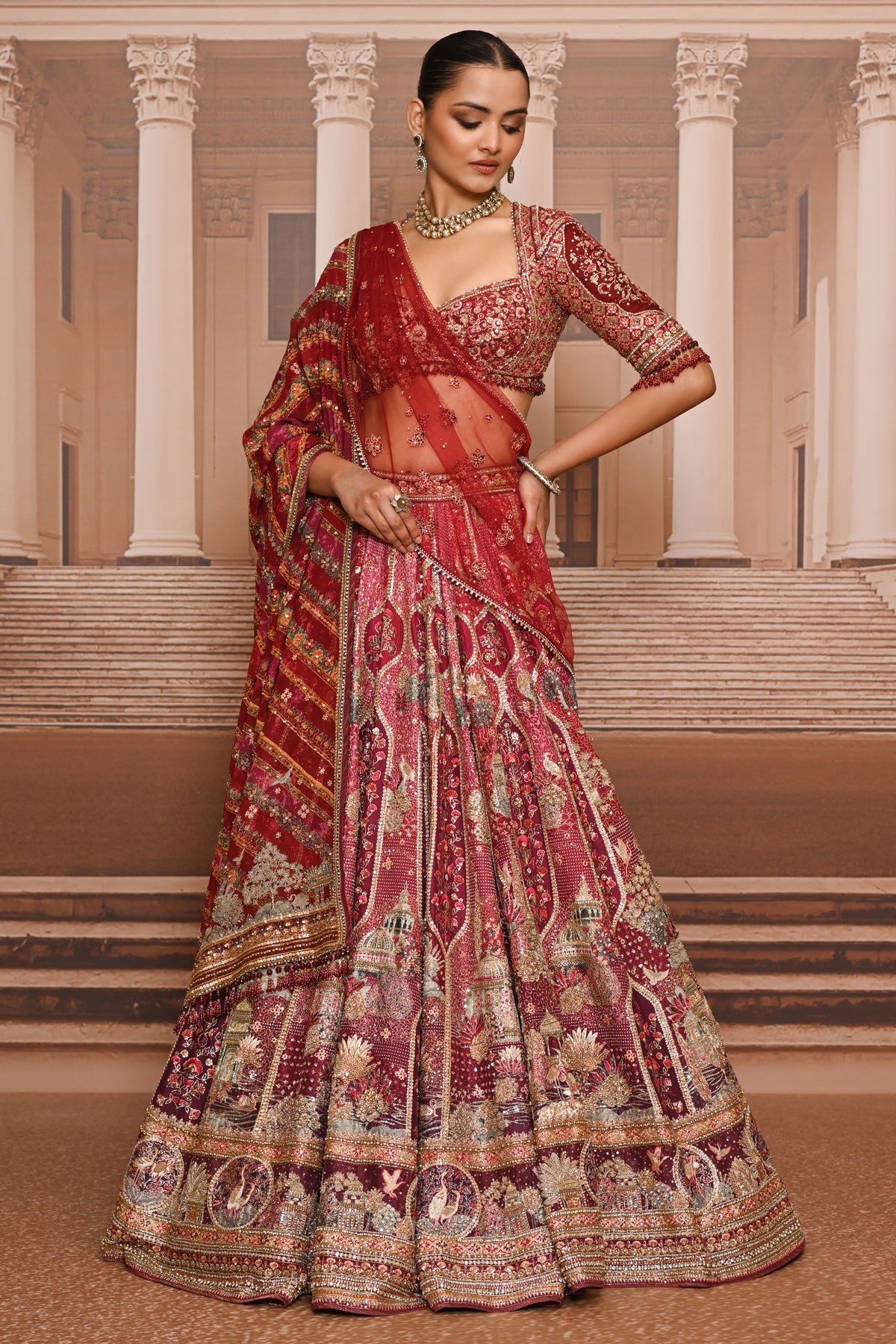 Ever Bloom Pichwai Embellished Lehenga