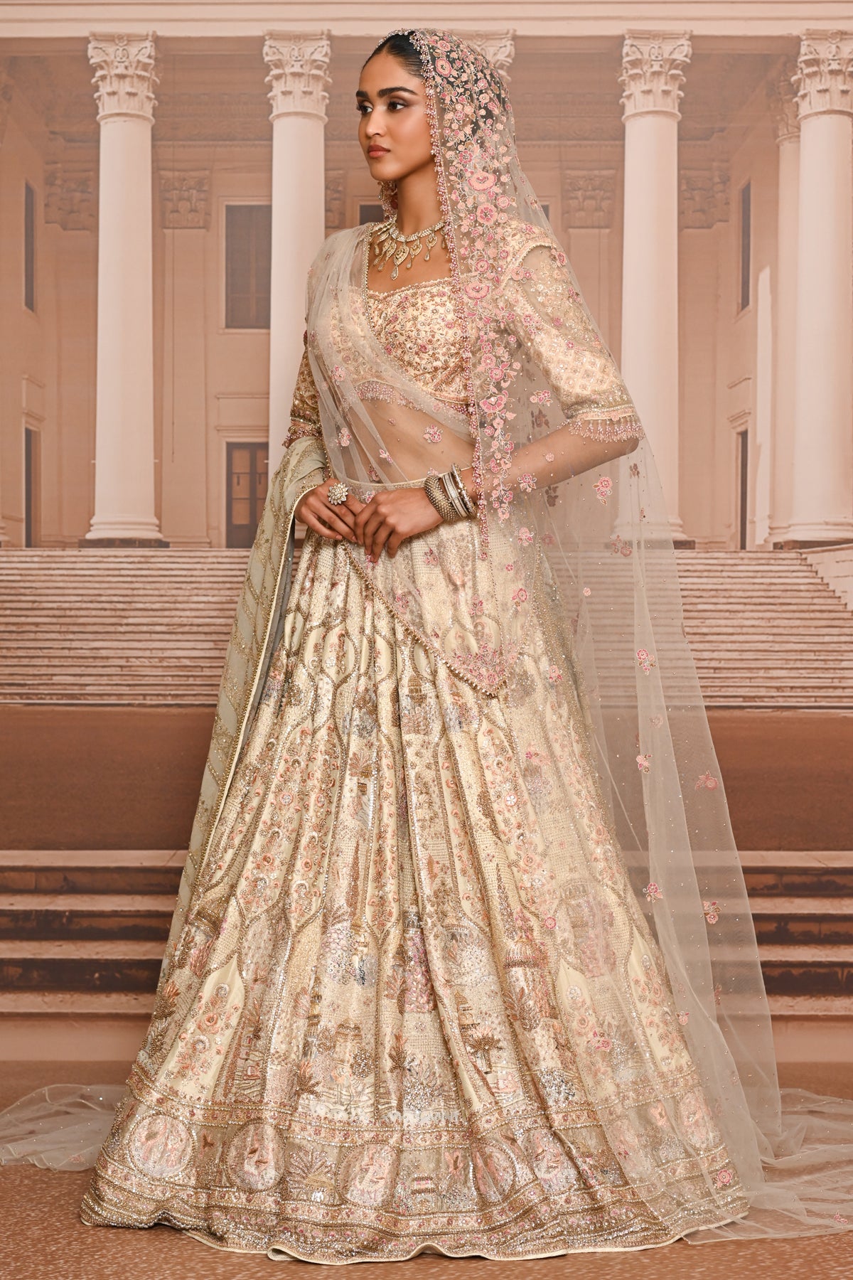 Ever Bloom Pichwai Embellished Lehenga