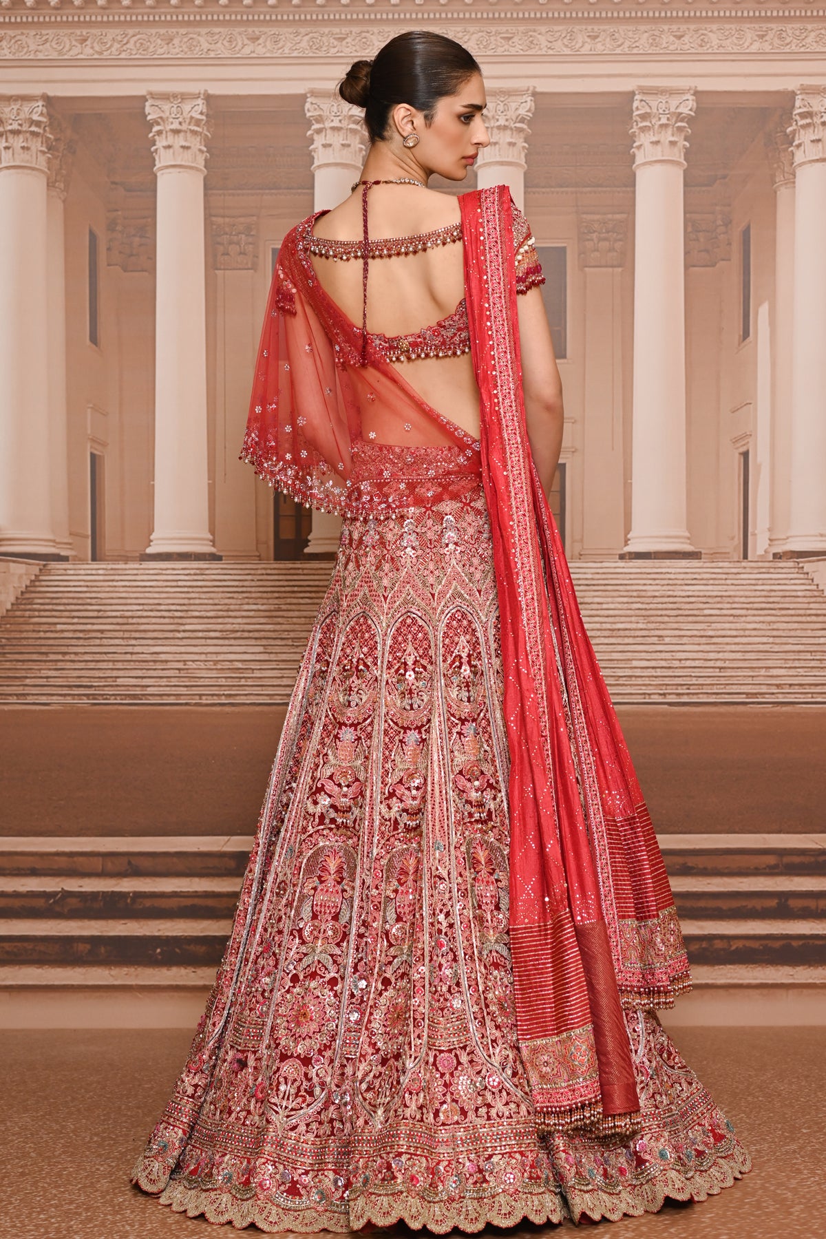 Ever Bloom Kalidar Embroidered Lehenga