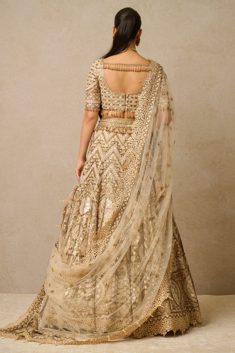 Lehenga, Blouse, Dupatta