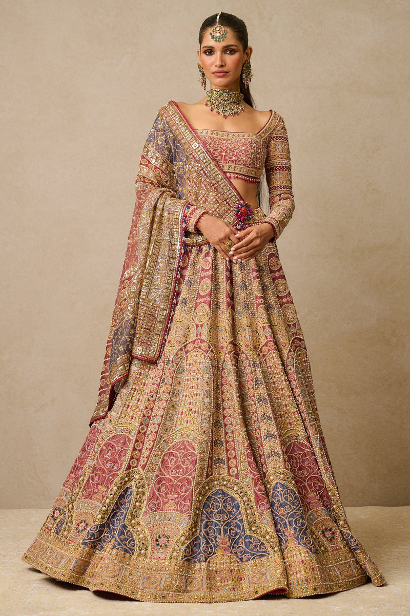 Blouse-Dupatta-Lehenga