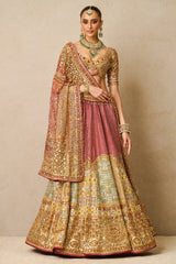 Blouse-Dupatta-Lehenga