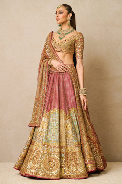 Blouse-Dupatta-Lehenga